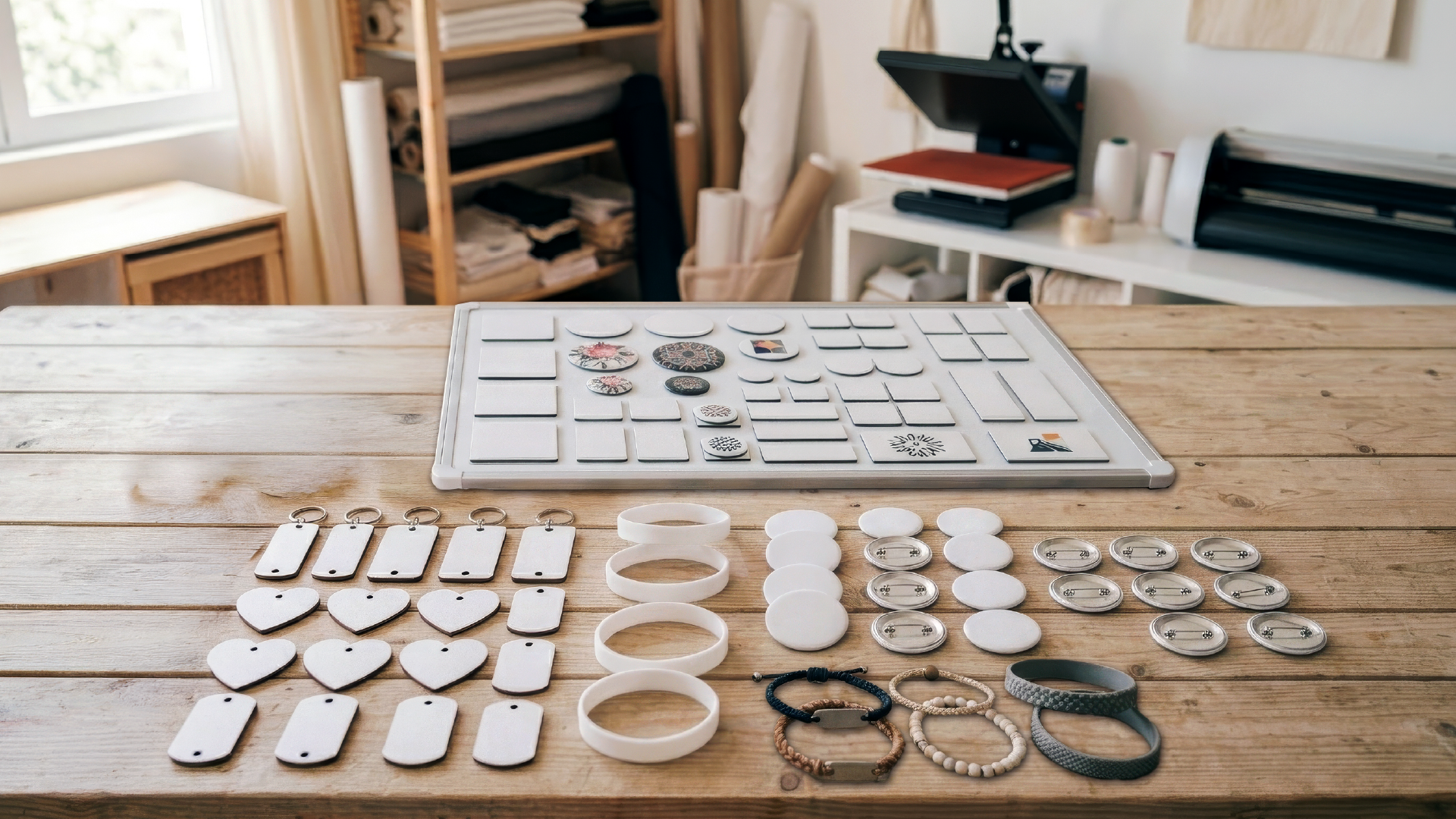 Muestra de accesorios personalizados